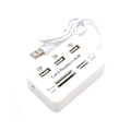 Pikkukuva 3 / 5: 7 in 1 kannettava monitoiminen 3-porttinen USB-keskitin 2.0 -jakaja yhdistelmäkortinlukija tukee Tf Sd M2 Sdhc
