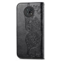 Miniatyrbillede 4 af 5: Flip Design Stilful Imprinting Sommerfugl Blomster Mønster Tegnebog Stativ Telefon Etui Læder Cover Til Nokia G50 - Sort  Sort