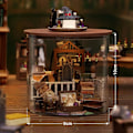 Miniatyrbild 2 av 7: Cuteefun Miniatyrhus, DIY Dockhuskit, Drömsk Trähus, Kit med Dammskydd, Handgjorda Hantverk för Vuxna, Kreativ Dekoration, Pres Magisk stuga