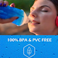 Miniatyrbilde 5 av 6: 150ML Myk Flask, TPU Foldbar Løpehydreringsflaske, Myk Sammenleggbar Vannflaske for Hydreringspakke Sykling Maraton Løping Fotturer 150ml2
