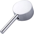 Miniatyrbillede 1 af 7: Zink Legering Ventilgreb Udskiftningshoved - Håndtag til Vandhane - Vandhanegreb til Badeværelse, Køkken, Håndvask (40mm, Tyndt Håndtag) Thin Handle 40mm
