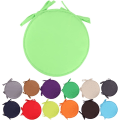 Miniatyrbilde 1 av 8: Fargerike innendørs/utendørs stolpute runde setepute hage uteplass hjem pute - Diameter 30cm/38cm, utemøbel putetrekk, rund se Light Green 38cm