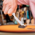 Miniatyrbild 6 av 6: Winder för gitarrsträngar och skärverktyg, strängutdragare, 3-i-1 gitarrunderhållverktyg, vitt White Single