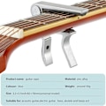 Miniatyrbild 2 av 7: Gitarr Capo Snabbväxlande Capo för 6-strängad Akustisk Gitarr Elgitarr Klassisk Gitarr Ukulele Capotastos Capo (Silver) Silver