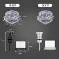 Pikkukuva 2 / 3: 2 paria puhelimen pölytulppia, pölysuoja USB-C-liittimelle ja 3,5 mm:n liittimelle, Plug N Protect Galaxy S10/s9/s8, Huawei P9/p10/p20, Nexus 5x/6p