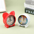 Miniatyrbilde 7 av 7: Barnepedagogisk Vekkerklokke Soverom Barn Rom Desktop Tidlig Utdanning Liten Vekkerklokke Dempe Barn Klokke White