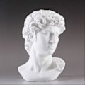 Miniatyrbild 2 av 2: Grekisk mytologi David huvud byst staty mini Europa Michelangelo heminredning