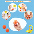 Miniatyrbild 6 av 7: Basketbollskorg Badleksak för 1-3 Åriga Bebisar Badleksak 6 12 Månader Basketbollskorg Leksaks Gåvor 2 3 4 Basketboll Vattenspel Badleksaker Set Present till Bebis tiger