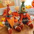 Miniatyrbild 1 av 5: 2-pack höstdekorationer för hemmet, Thanksgiving-tomtar, dekorationer, skandinavisk älvdekor