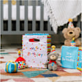 Pikkukuva 5 / 6: Baby, Ensimmäinen Syntymäpäivä - 5-osainen Pehmolelusetti, Aistilelut Vauvoille, 8u201d Birthday Playset