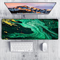 Miniatyrbilde 2 av 7: Musematte Gaming Stor Skrivebordsmatte (31,5 x 11,8 x 0,12 tommer) Vaskbar Stor Musematte, Japansk Musematte med Antiskli Gummibase, Utvidet Mo MousPad Y9 XL