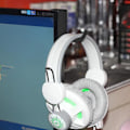 Miniatyrbillede 4 af 5: Hovedtelefon Headset Hanger Monitor Nd Holder Headset Stick-on Krog(4stk, Sort)