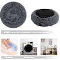 Miniatyrbillede 7 af 7: Rolig Hundeseng Donut - Blød Plys Hvalp Killing Kæle Rund Seng, Varm og Blød Kæledyr Hyggelig Anti-Angst Senge med Skridsikker Bund og Vaskbar Dark Grey 90.00 x 90.00 x 20.00 cm (L x W x H)
