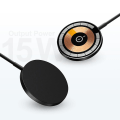 Miniatyrbillede 4 af 5: Induktionsoplader Magnetisk Oplader, 15w Hurtig Magnetisk Trådløs Oplader Trådløs Hurtigopladning Transparent Version Til Iphone 14/14 Plus/14 Pro/14 Pro