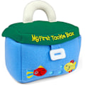 Pikkukuva 4 / 6: Baby Play Soft Collection, My First Tackle Box 5-osainen Pehmolelusetti Ratinan, Piipon ja Rypistyslelujen kanssa, Aistipeli Vauvoille ja Uusille Tackle Box