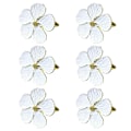 Miniatyrbilde 1 av 5: 6 stk Blomsterserviettring, fl Serviett Les Serviett H Spisebord Dekking R For Wedd