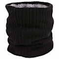 Miniatyrbild 1 av 6: Fleece Halsvärmare Termisk Snood Unisex Tjock Vinter Kallt Väder Stickad Cirkelhalsduk för Cykling Motorcykel Sport Black