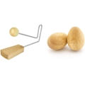 Miniatyrbillede 1 af 7: VIB7-WD Vibraslap & SHA28-NT Træ Naturlige Æg Shakers (Par) + Egg Shakers Single