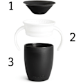 Miniatyrbild 6 av 7: 360 6+ Månader 7oz Baby Sippy Cups (2-pack). Fri Flöde Bägare för Småbarn. Träning Koppen, BPA-Fri, Spill-Fri, Diskmaskinsäker Baby Vatten B