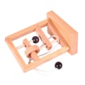 Miniatyrbilde 2 av 3: Skrivebord 3d Tre Tau Loop Puslespill Iq Mind String Hjernetrim Spill Læring Utdanning Puslespill Leker For Voksne Barn Gave