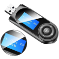 Miniatyrbilde 1 av 5: Bluetooth-mottaker-sender synlig USB 5.0 Bluetooth-adapter for PC TV-hodetelefoner