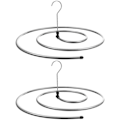 Miniatyrbilde 1 av 3: 2 stk sammenleggbar oppvaskstativ spiral tørkestativ drypp tørkestativ klestørkestativ stativ spiral henger