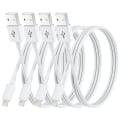 Pikkukuva 1 / 6: iPhone-laturikaapeli, 4 kpl 3FT/1M MFi-sertifioitu Lightning-kaapeli Apple Fast Charging -kaapeli yhteensopiva iPhone 14 13 12 11 XS XR X Pro Max Mini 8