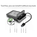 Miniatyrbillede 3 af 5: K104 Hdd Ssd Kabinet Usb 3.0 Til Sata 3.0 Hdd Harddisk Kabinet Støtte 2.5 Tommer Ssd Værktøjsfri(