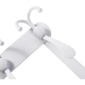 Miniatyrbilde 6 av 7: Over The Door Hooks,Klesstativ for å henge klær, hatt, håndkle (Heavy Duty White 1stk) white1
