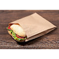Miniatyrbillede 3 af 5: 15*5*22cm, 100 stk. Brune Papirsposer Til Morgenmad, Papirsposer, Brødposer, Slik, Kager, Fastfood, Kaffe, Mad Bageri