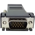 Miniatyrbild 5 av 8: CY VGA RGB 15-stiftshane till Lan Cat5 Cat5e RJ45 Ethernet honadapter Svart RJ45 to VGA RJ45 to VGA