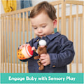 Pikkukuva 3 / 8: Baby Play Soft Collection, My Little Food Truck 5-osainen pehmolelusetti, jossa rätinä, piipittäjä ja rypistysääni lelut, aistipeli vauvoille, 7,5u2 Food Truck
