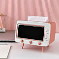 Miniatyrbillede 3 af 5: Tv Tissue Box Telefonholder Stue Hjemmeskrivebord Opbevaring Multifunktionel Skuffe