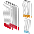 Miniatyrbillede 1 af 7: Varme krølleclips udskiftning varme rulle clips assorteret varme rulle sikringsstifter passer til ¾'', 1”,1¼ tommer ruller og krøller(20stk)