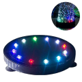 Miniatyrbilde 2 av 5: Akvarium Boble LED-lys Fjernkontrollert Luftestein Disk, Med Effekter For Fi