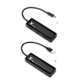 Pikkukuva 4 / 5: Usb-keskitin / Type-c-keskitin tukee Usb 3.1 Gen2 -tiedonsiirtonopeuksia jopa 10 Gbps (HY)