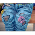 Miniatyrbillede 5 af 5: Denim Tøj Bukser Harpiks Blomsterkrukker Kreative Jeans Planter Have,b_gave Af G