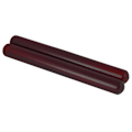 Miniatyrbillede 5 af 7: VIB7-WD Vibraslap & CLA7-RD Redwood Træ Claves - 20cm Længde Par Claves + Wooden Claves Single