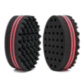 Miniatyrbillede 1 af 5: Hår Svamp, Magic Barber Twist Curl Brush Svamp (2stk, Sort)