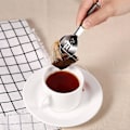 Miniatyrbillede 5 af 5: 3 stk. rustfrit stålte teposeklemmer teposeklemmer værktøj køkkentetilbehør 12cm x