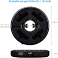 Miniatyrbild 5 av 6: Parasol Light Patio Umbrella Light 3 Brightness Modes Cordless 28 LED Lights at 200 lumens-4 x AA Battery Operated,Umbrella Pole Light for Pati Cool White