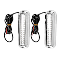Miniatyrbillede 2 af 5: 2 stk. 42 LED båd drænlys båd hæklys blå undervands pontonlys