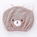 Miniatyrbild 5 av 5: 3 stycken mikrofiber H-mössor, torr turban H-handduk för barn (, , )