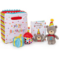 Pikkukuva 1 / 6: Baby, Ensimmäinen Syntymäpäivä - 5-osainen Pehmolelusetti, Aistilelut Vauvoille, 8u201d Birthday Playset