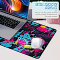 Miniatyrbilde 4 av 7: Musematte Gaming Stor Skrivebordsmatte (31,5 x 11,8 x 0,12 tommer) Vaskbar Musematte Bærbar PC-Skrivebordsmatte, Japansk Musematte med Sklisikker Gummibase, Utvid mouse pad Y13 XL