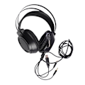 Miniatyrbillede 2 af 5: RGB Gaming Headset Professionelt Kablet Pc Gaming Headset Med 7.1 Surround Sound Støjreducerende Mikrofon Til Pc Bærbar Telefoner Sort