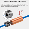 Miniatyrbild 3 av 8: Hotend för Elegoo Neptune 4 Hot End Kit för Neptune 4 Pro Skrivhuvud Värmeblock Högtemperatur Värmepatron Termistor för 3D-skrivare Acc Hotend Hotend