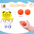 Miniatyrbild 2 av 7: Basketbollskorg Badleksak för 1-3 Åriga Bebisar Badleksak 6 12 Månader Basketbollskorg Leksaks Gåvor 2 3 4 Basketboll Vattenspel Badleksaker Set Present till Bebis tiger