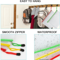 Miniatyrbilde 4 av 7: A5 Plast Glidelåsmapper - 12 stk A5 Mesh Glidelåspose Plast Glidelåsposer Dokumentlommebok Fil Glidelåsposer Reiseoppbevaringspose for Kontorutstyr 6 Colours  12 PCS A5
