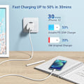 Pikkukuva 2 / 8: iPhone-pikalatauskaapeli 3-pakkaus 2M USB C - Lightning-kaapeli [MFi-sertifioitu] Uusi iPhone-kaapeli yhteensopiva iPhone14 13 12 11 Pro Max X XS XR, iPad P